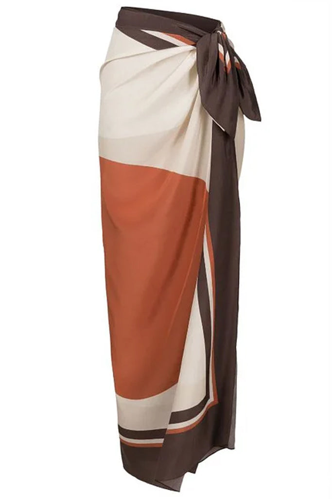 Luciano Ολόσωμο Μαγιό Διπλής Όψης και Παρεό | Γυναικεία Μαγιό - Ολόσωμα - Swimwear | Luciano Double Sided Swimsuit and Pareo