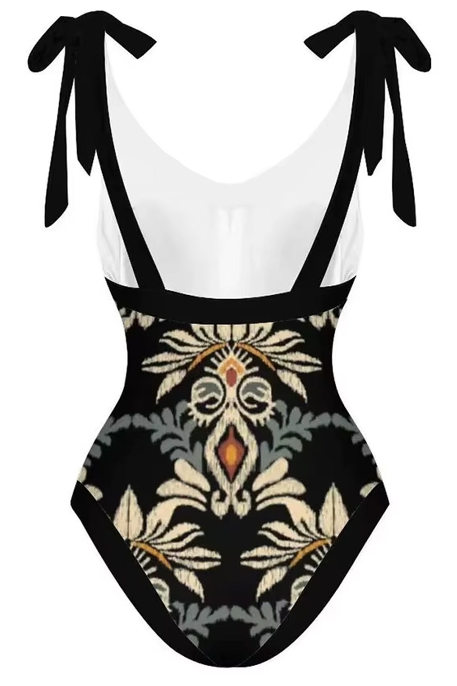 Marine Lights Ολόσωμο Μαγιό και Παρεό Σετ | Μαγιό - Ολόσωμο- Swimwear | Marine Lights One Piece Swimsuit and Pareo Set