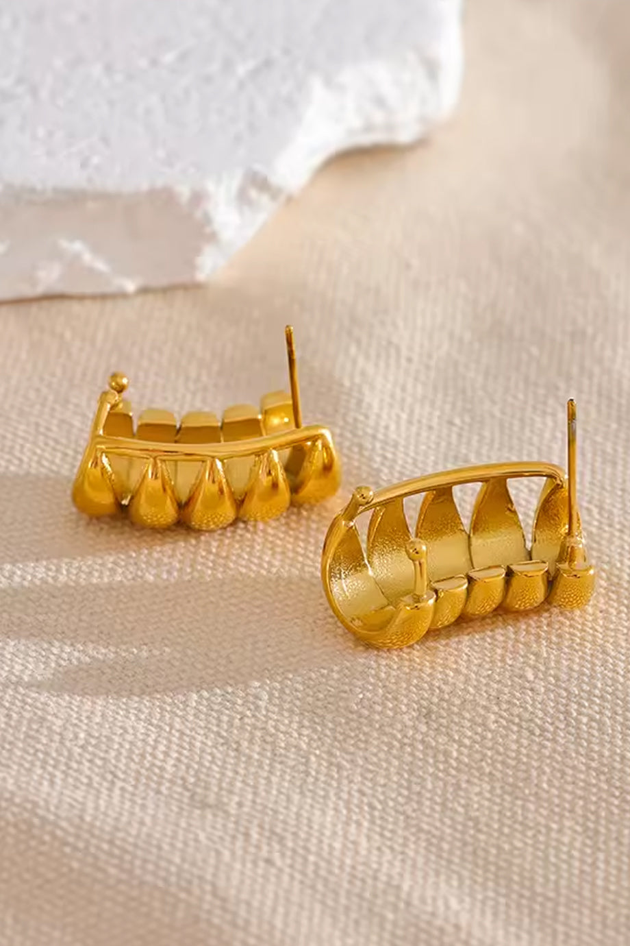 Aurebee Χρυσά Σκουλαρίκια | Κοσμήματα - Σκουλαρίκια - Jewelry Earrings | Aurebee Gold Earrings