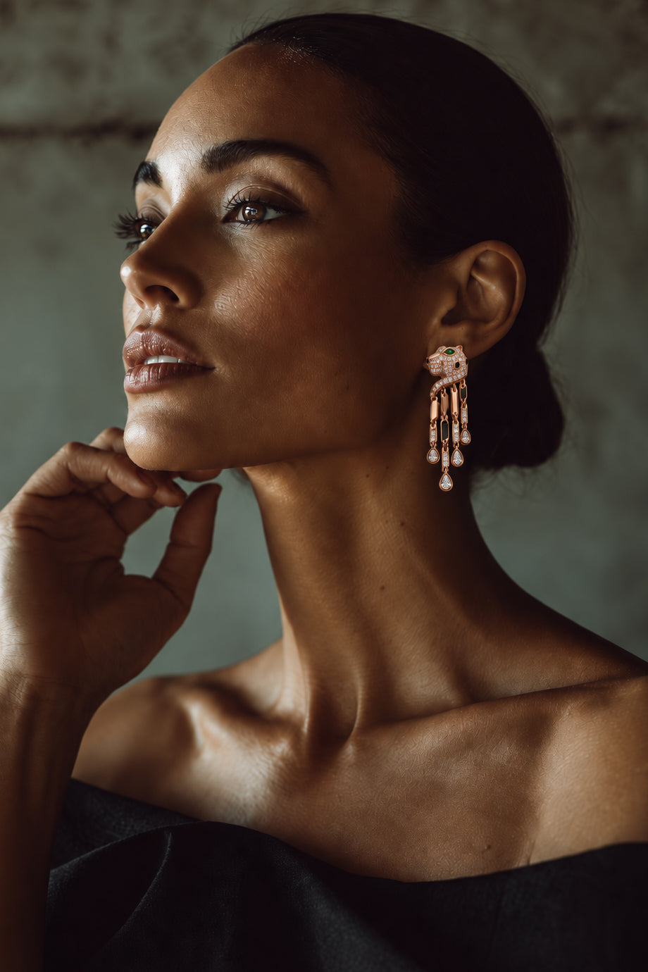 Panthea Σκουλαρίκια με Κρύσταλλα | Σκουλαρίκια - Earrings | Panthea Crystal Earrings