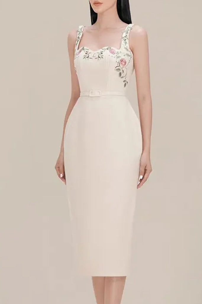 Lysandra Φόρεμα με Κεντήματα | Φορέματα - Βραδινά - Evening Dresses| Lysandra Dress with Embroidery
