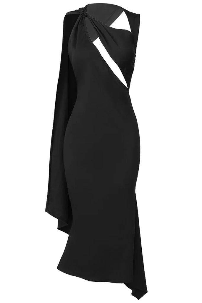 Zefyria Μαύρο Bandage Φόρεμα | Φορέματα - Βραδινά - Evening Dress | Zefyria Black Bandage Dress