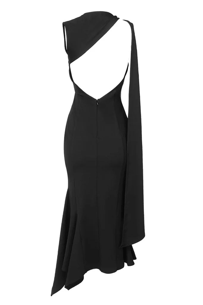 Zefyria Μαύρο Bandage Φόρεμα | Φορέματα - Βραδινά - Evening Dress | Zefyria Black Bandage Dress