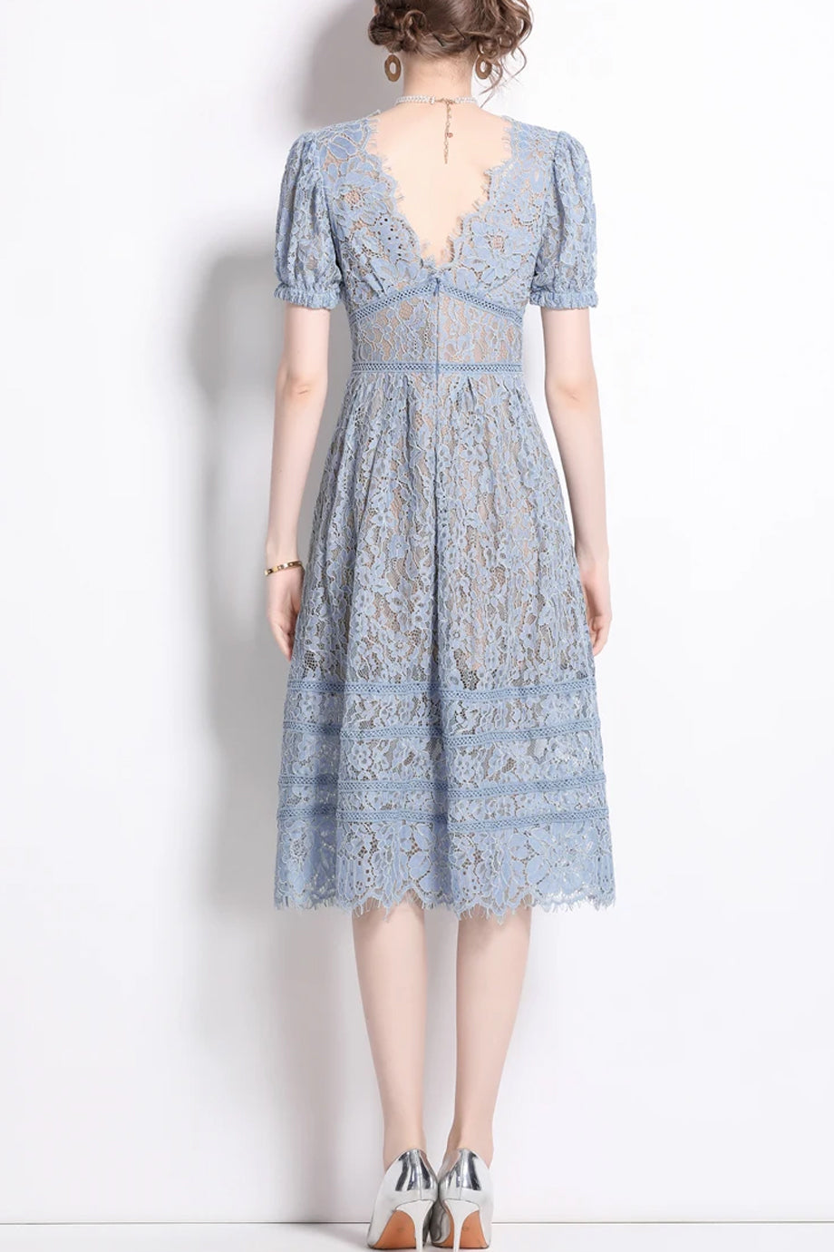 Celestine Φόρεμα με Δαντέλα | Γυναικεία Ρούχα - Φορέματα - Evening Dresses | Celestine Lace Dress