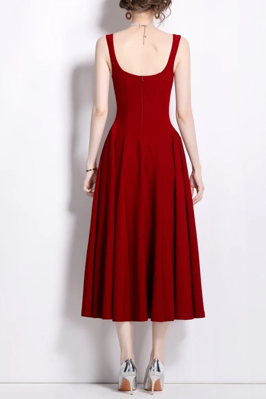 Valentia Μίντι Φόρεμα με Τιράντες | Φορέματα - Dresses | Carleta Midi Dress