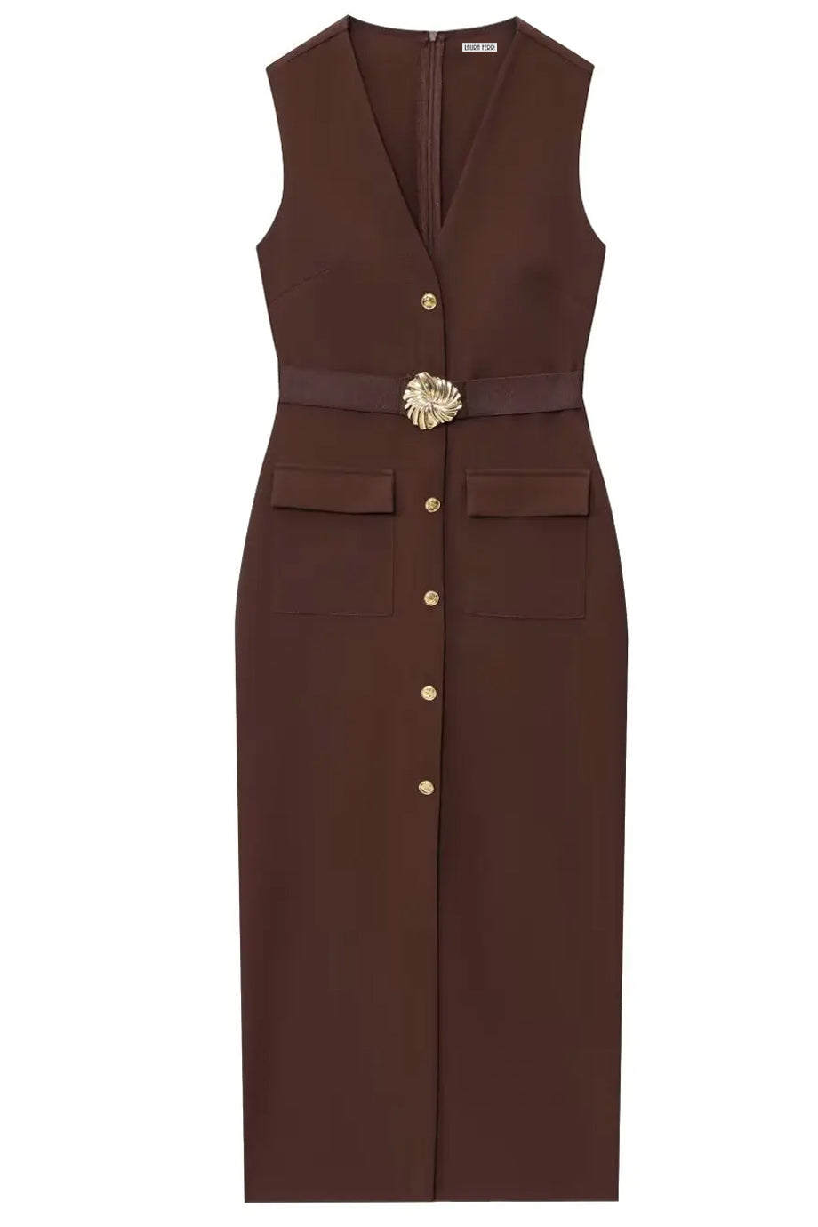 Claudine Μίντι Αμάνικο Φόρεμα | Φορέματα - Dresses | Claudine Sleeveless Fit Dress