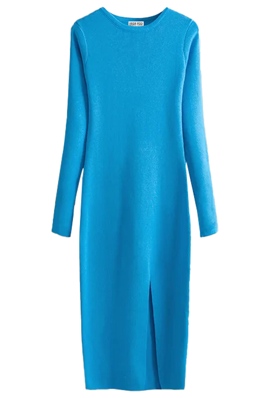 Marisse Πλεκτό Midi Φόρεμα με Σκίσιμο | Φορέματα - Πλεκτά Knitwear Dresses | Marisse Knitted Midi Dress with Slit