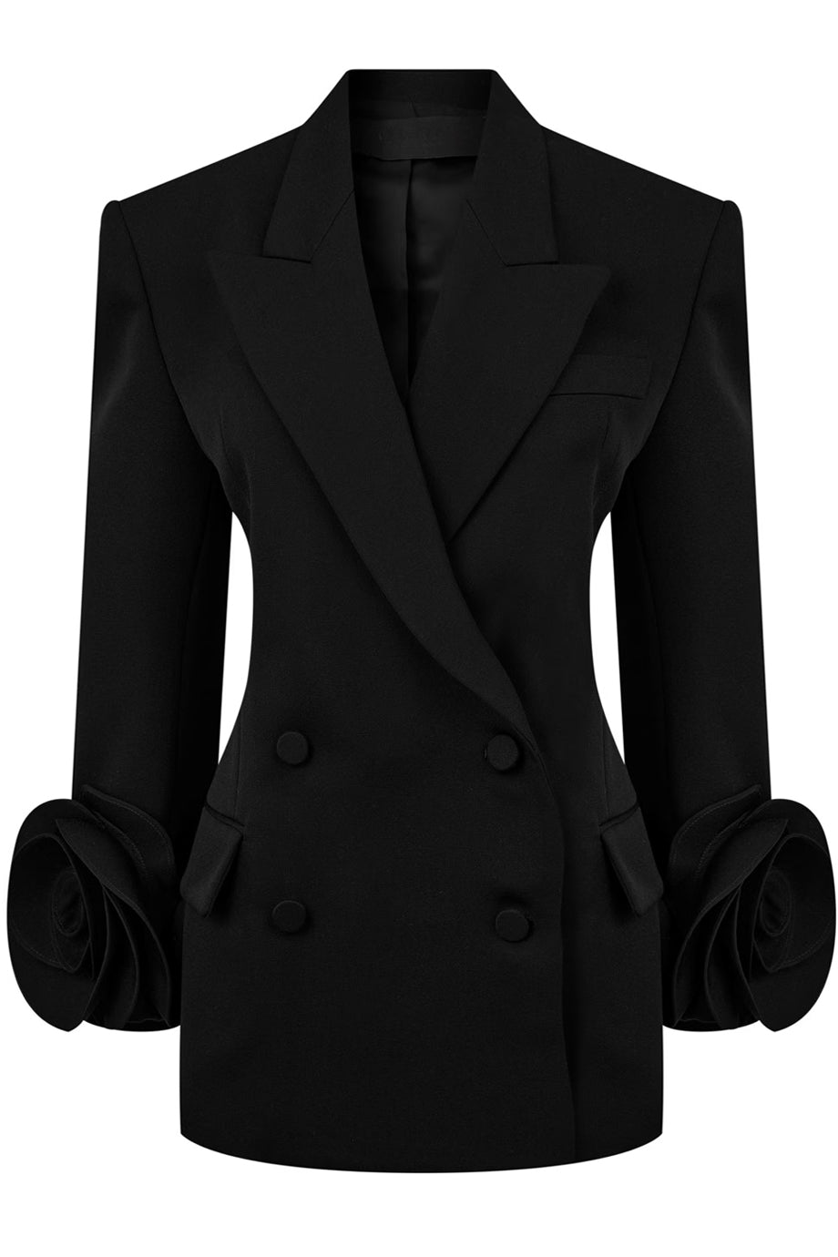 Fleurane Μαύρο Σακάκι Μίνι Φόρεμα | Σακάκια Φορέματα - Blazers Dresses | Fleurane Black Blazer Mini Dress