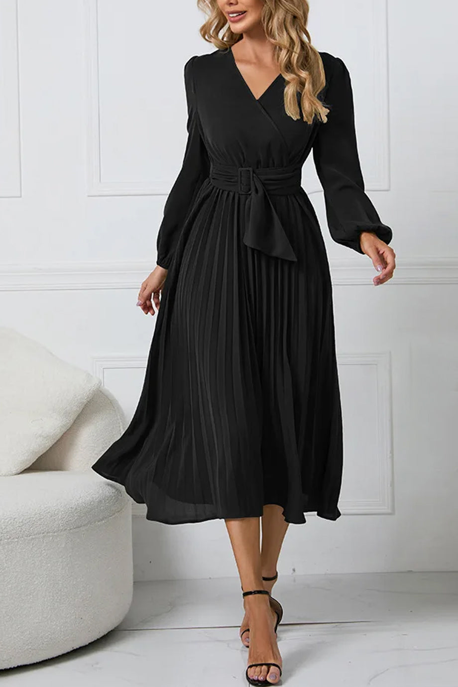 Vionelle Πλισέ Midi Φόρεμα | Φορέματα - Dresses | Vionelle Pleated Midi Dress