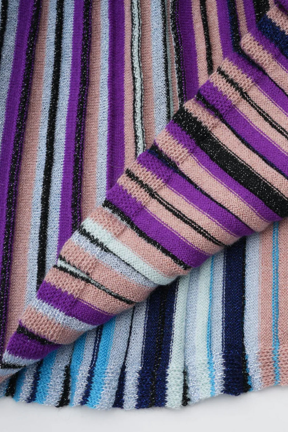 Mathilde Πλεκτό Μίντι Φόρεμα με Ρίγες | Φορέματα - Dresses | Mathilde Metallic Striped Knit Midi Dress