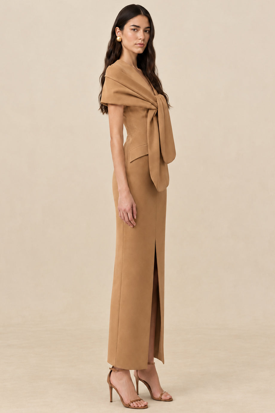 Camelia Φόρεμα με Ντραπέ Λεπτομέρεια | Dresses - Φορέματα | Camelia Dress with Draped Details