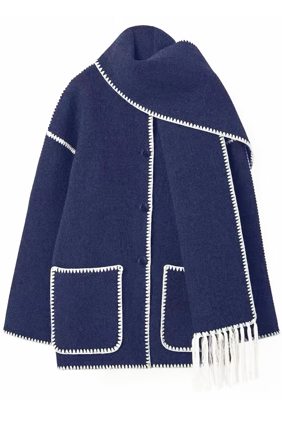 Clairmont Πανωφόρι με Κασκόλ | Πανωφόρια Cardigans | Clairmont Cardigan with Scarf