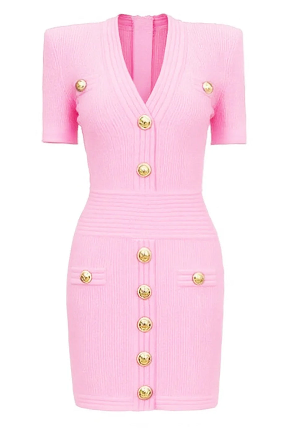 Fable Mini Knit Bandage Dress