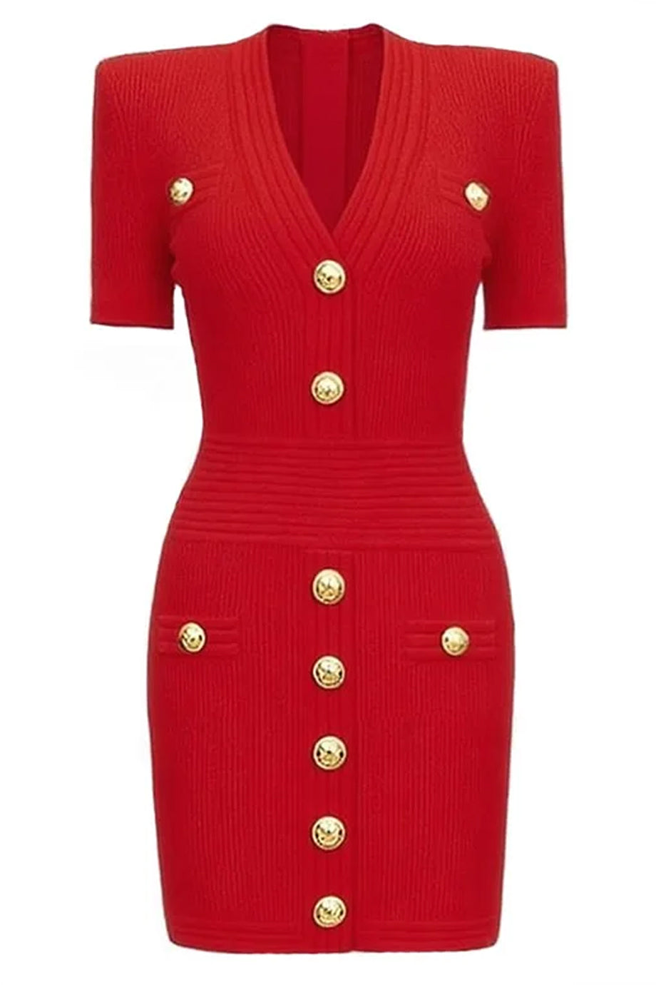 Fable Mini Knit Bandage Dress