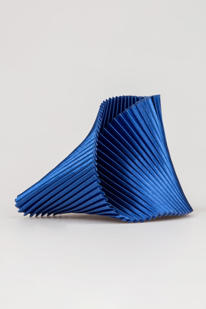 Shell Υφασμάτινο Βραχιόλι με Πιέτες