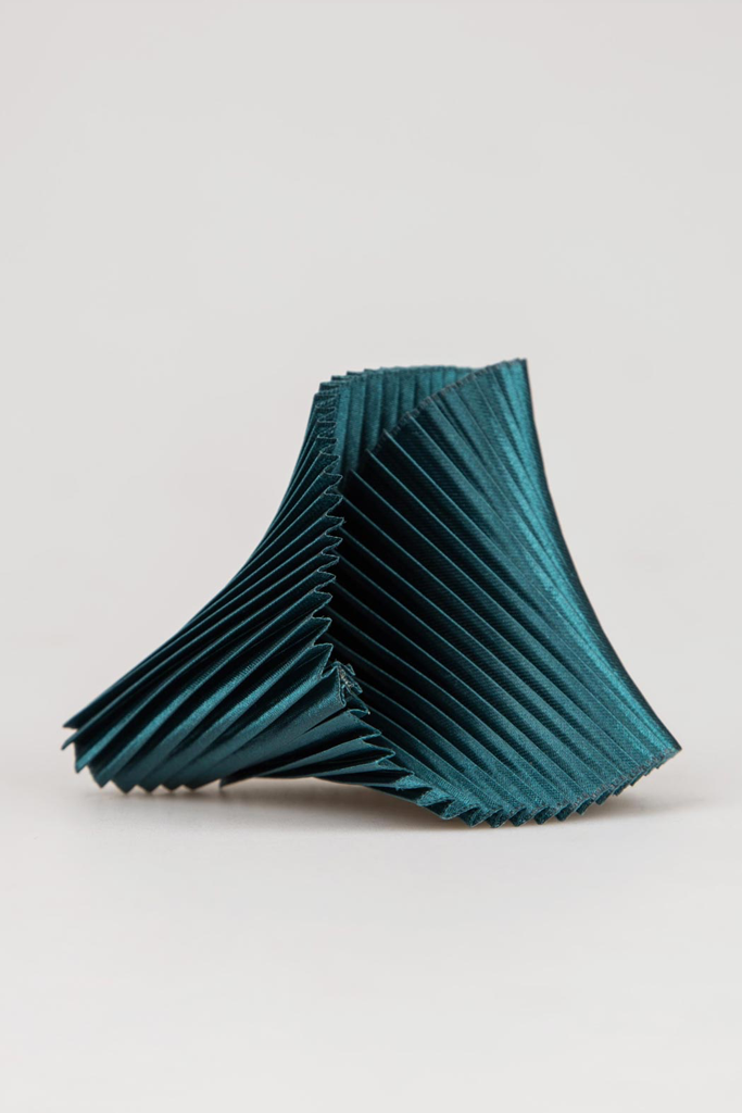 Shell Υφασμάτινο Βραχιόλι με Πιέτες