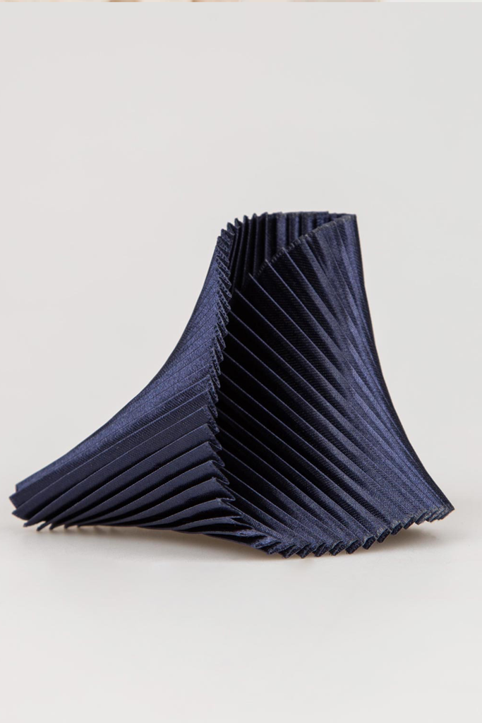 Shell Υφασμάτινο Βραχιόλι με Πιέτες