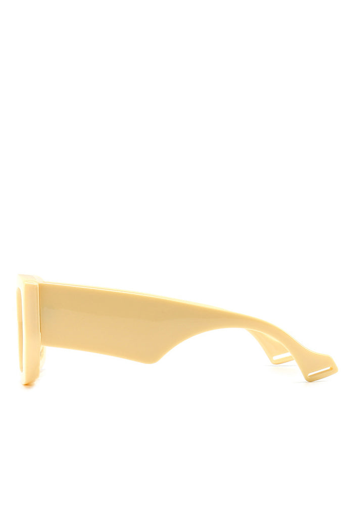 Amberta Κεχριμπαρί Τετράγωνα Fashion Γυαλιά Ηλίου