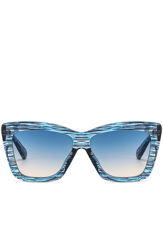 Norse Μπλε Cat Eye Fashion Γυαλιά Ηλίου | Γυναικεία Γυαλιά Ηλίου - Regardez Norse Blue Cat Eye Fashion Sunglasses