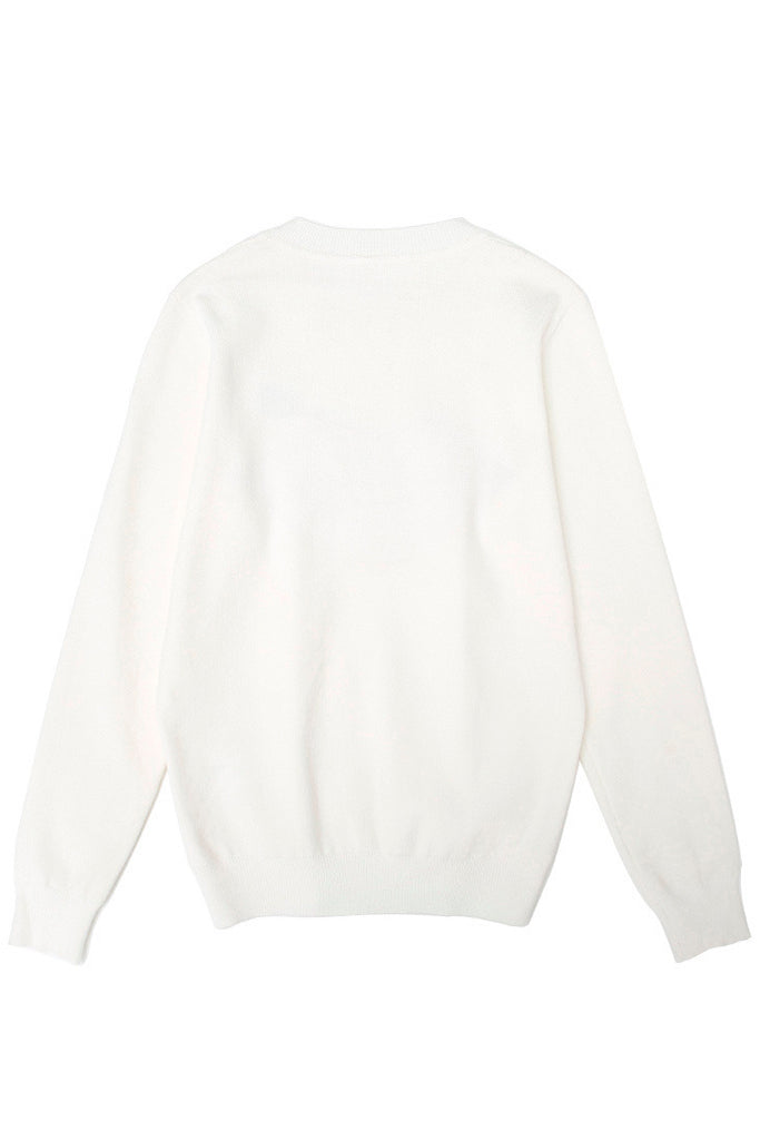 Red Lips Μαύρο Πουλόβερ με Σχέδια