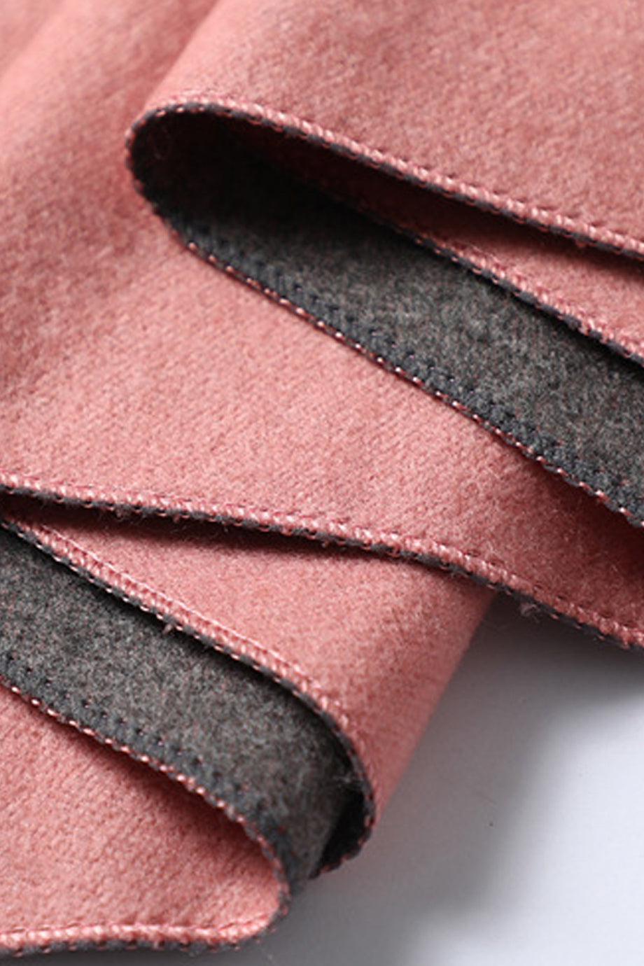 Malenia Γκρι Μπεζ Δίχρωμη Εσάρπα Κασκόλ