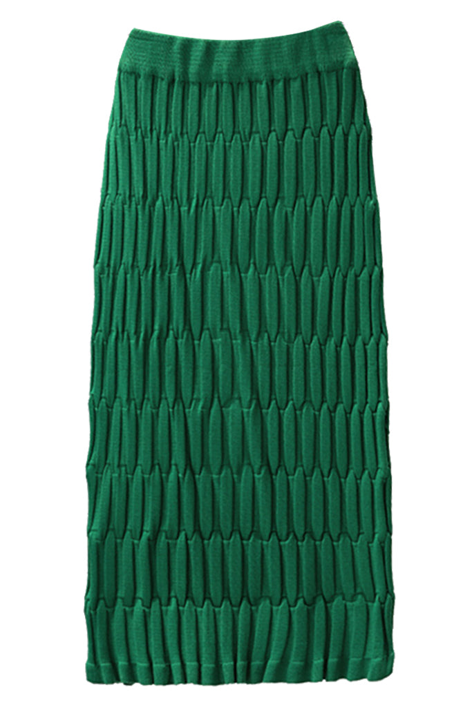 Semaj Πράσινη Πλεκτή Φούστα | Γυναικεία Ρούχα - Φούστες - Πλεκτά