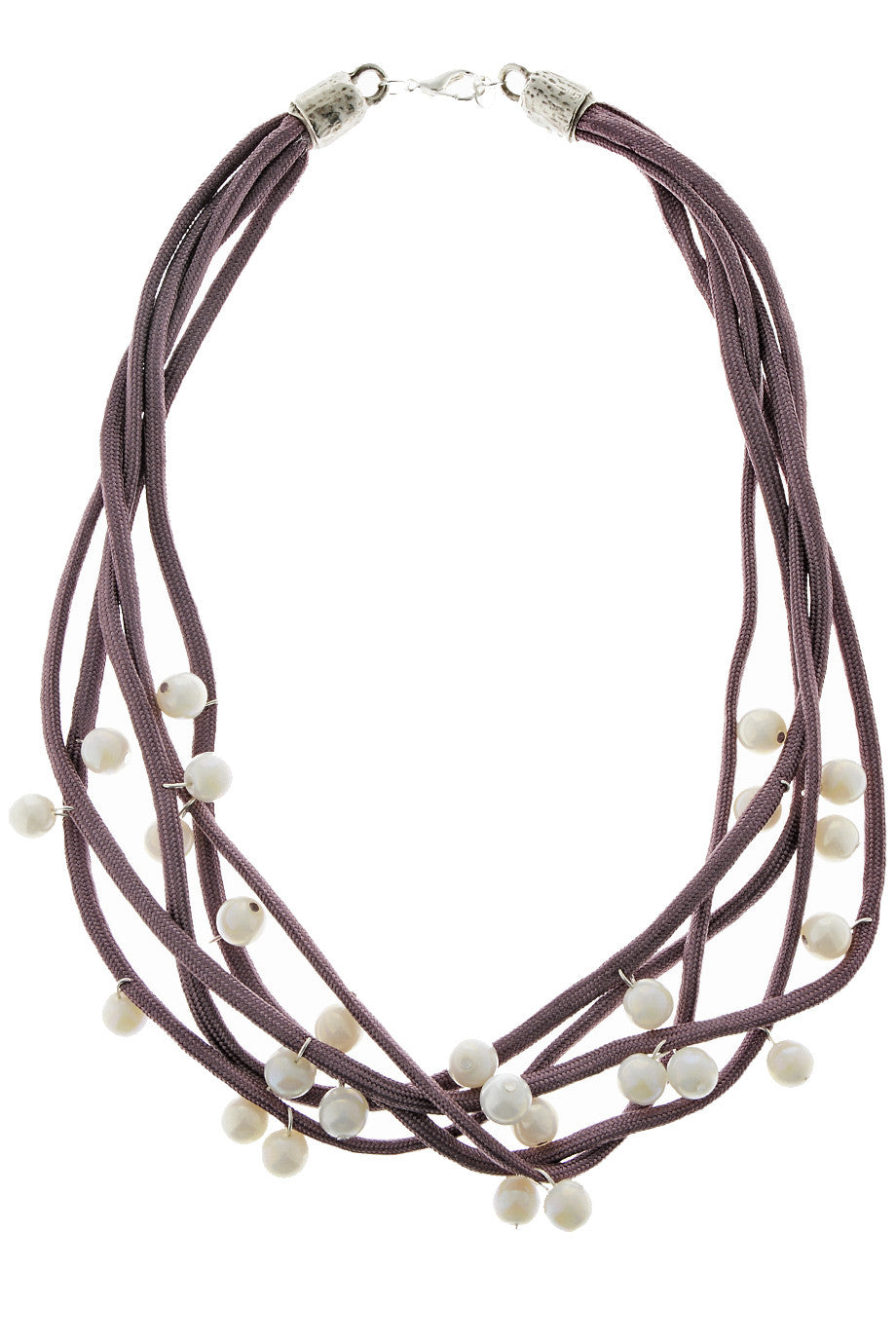 Μοβ Κολιέ με Χάντρες | Κοσμήματα