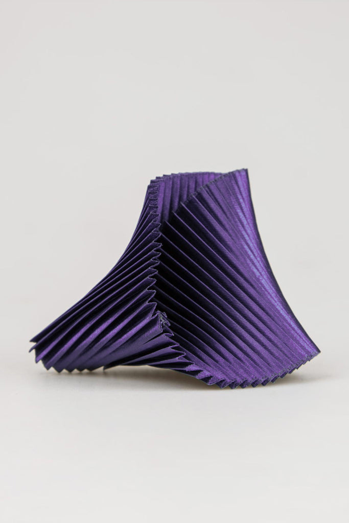 Shell Υφασμάτινο Βραχιόλι με Πιέτες