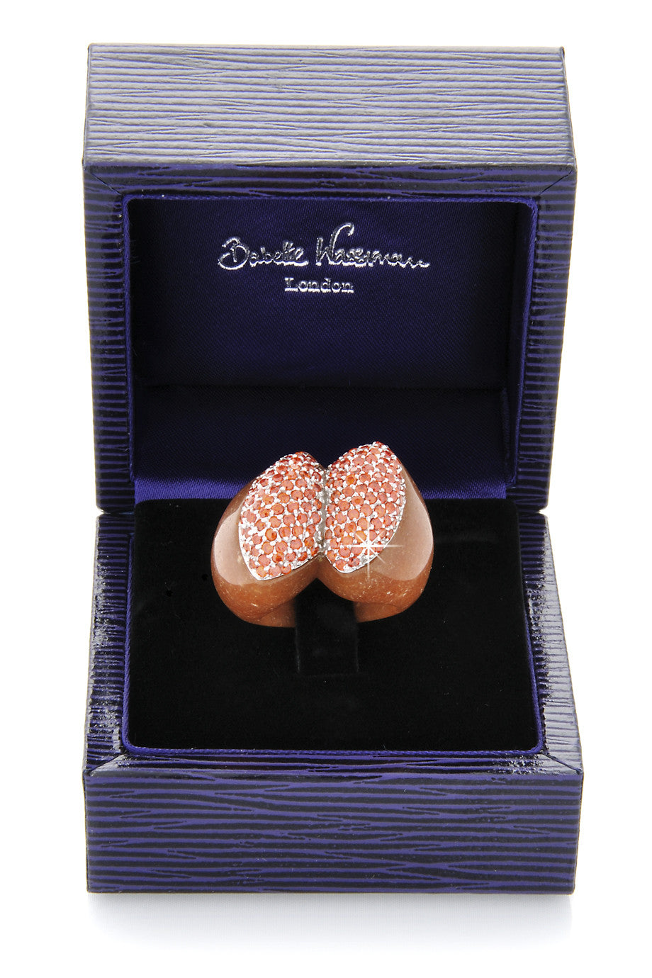 Οβάλ Πορτοκαλί Δαχτυλίδι - Babette Wasserman | Κοσμήματα