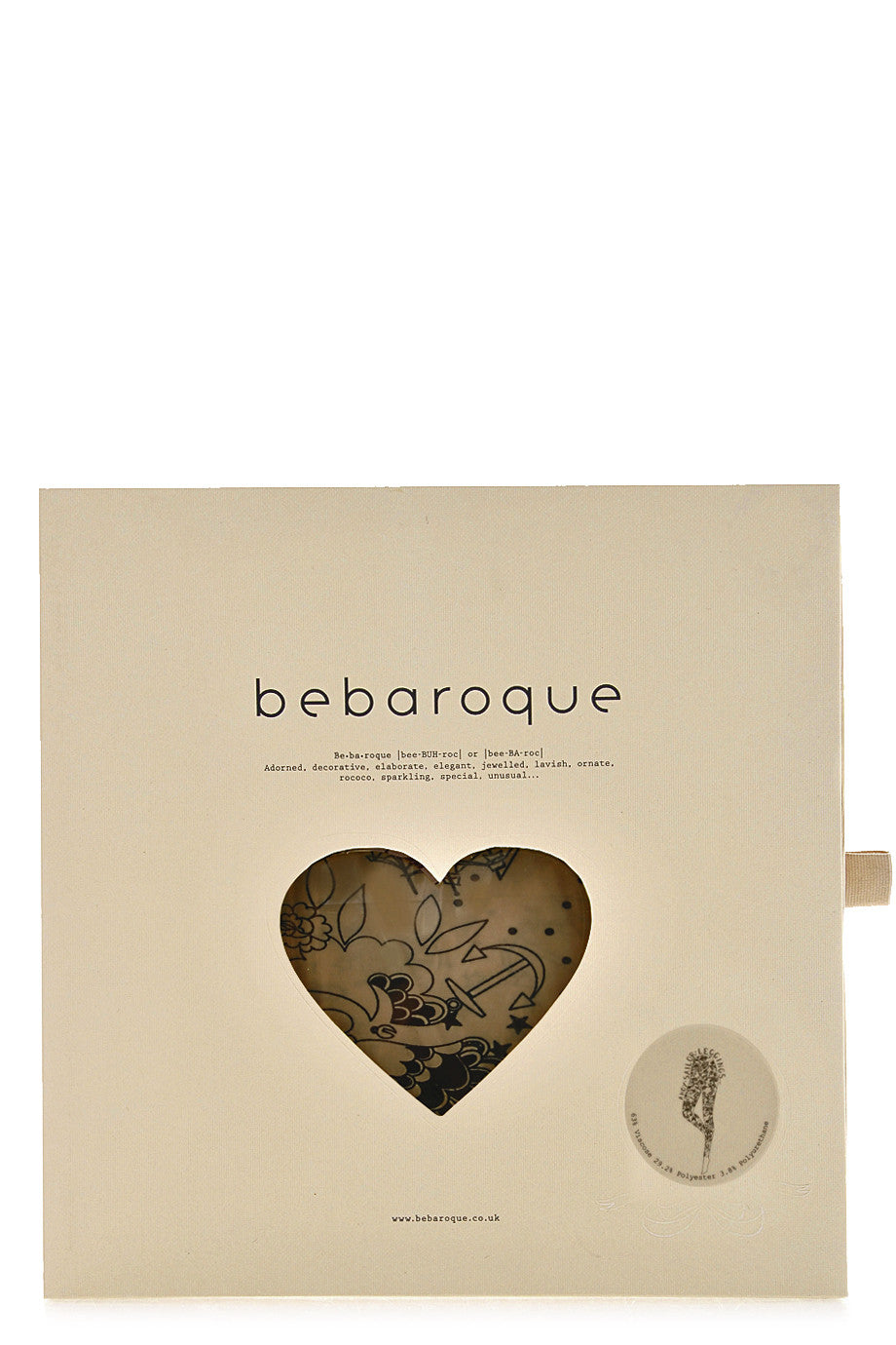 Λευκό Κολάν με σχέδιο Τατουάζ | Κολάν - BEBAROQUE