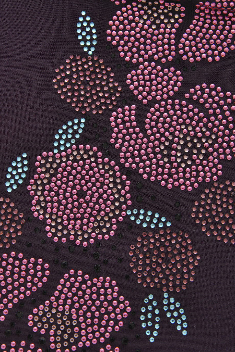 BEBAROQUE TIGERLILY Μοβ Καλσόν με Κρύσταλλα