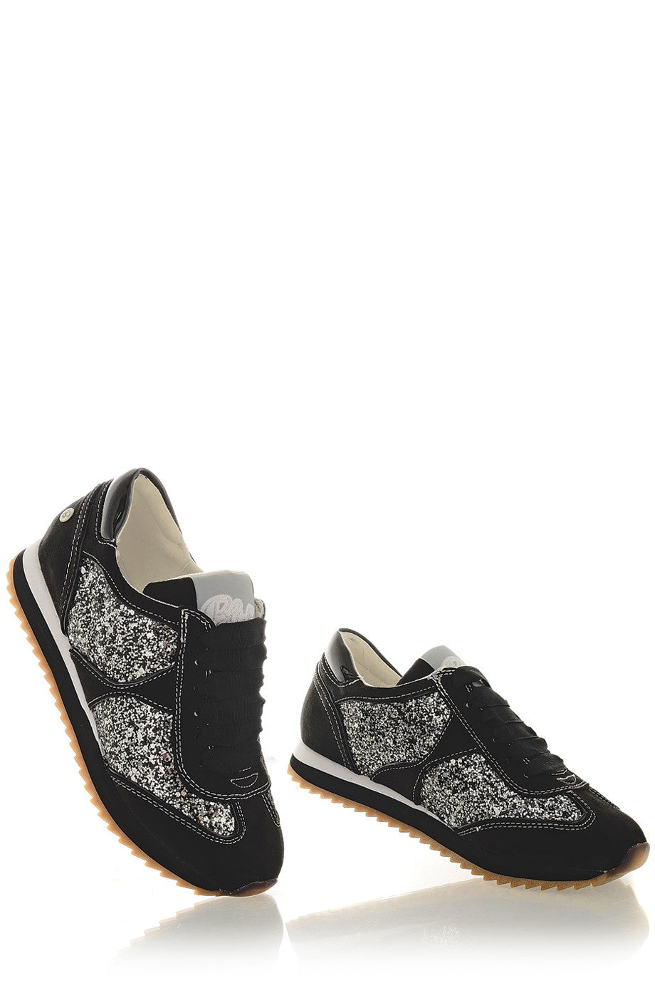 Μαύρα Αθλητικά με Glitter - Blink | Γυναικεία Παπούτσια