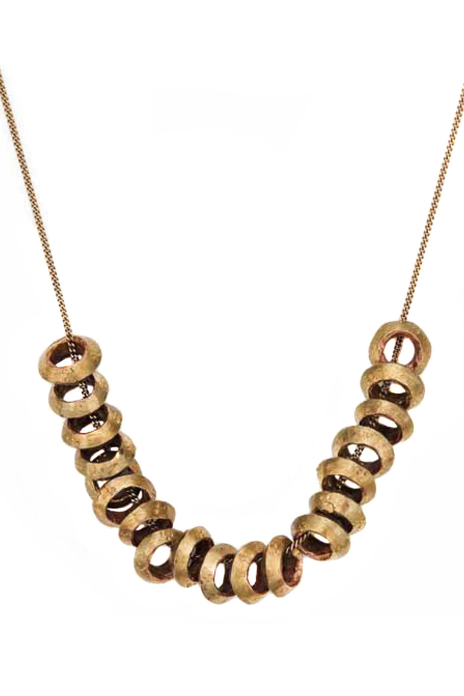 Μπρούτζινο Κολιέ - By The Stones | Κοσμήματα