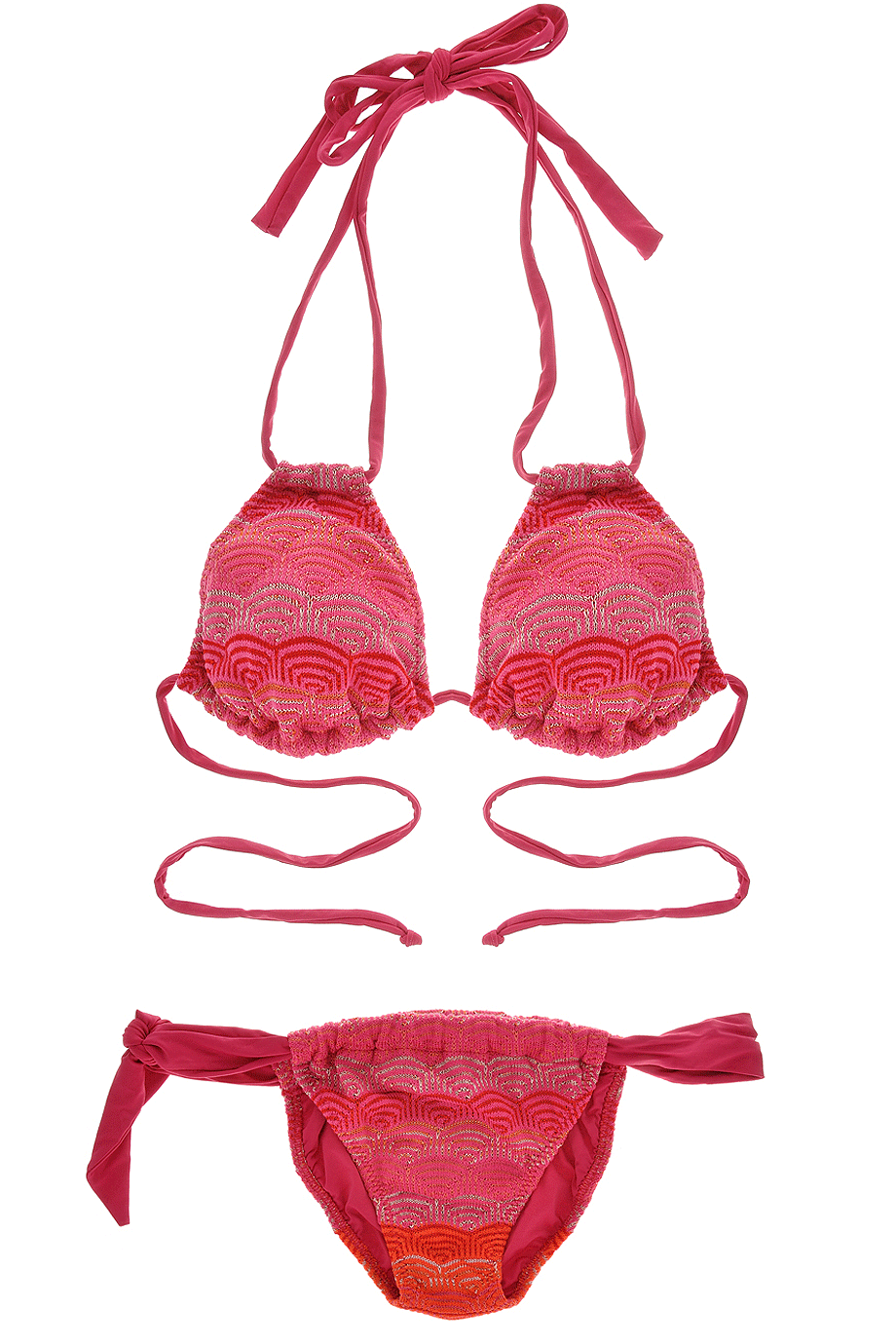 Ροζ Πλεκτό Μπικίνι - Cecilia Prado | Γυναικεία Μαγιό