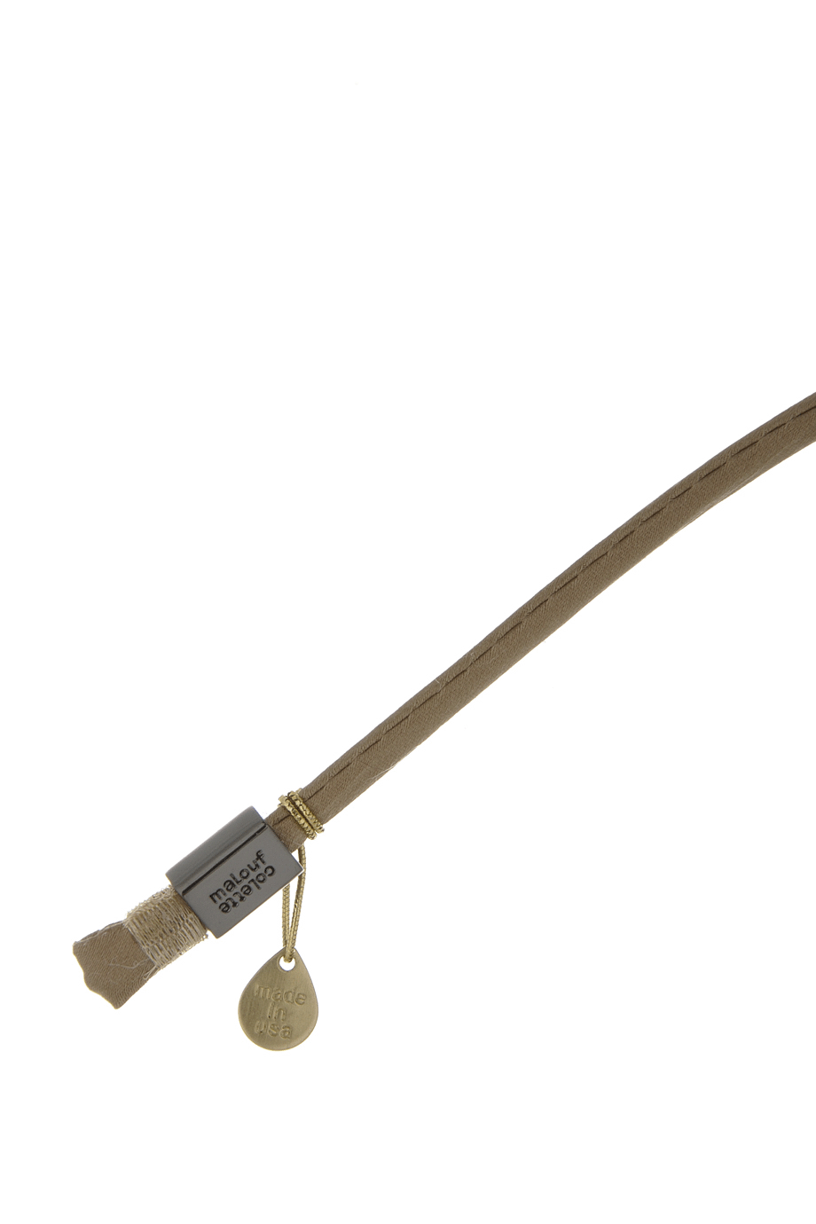 SERPENT Khaki Bronze Hair Clip