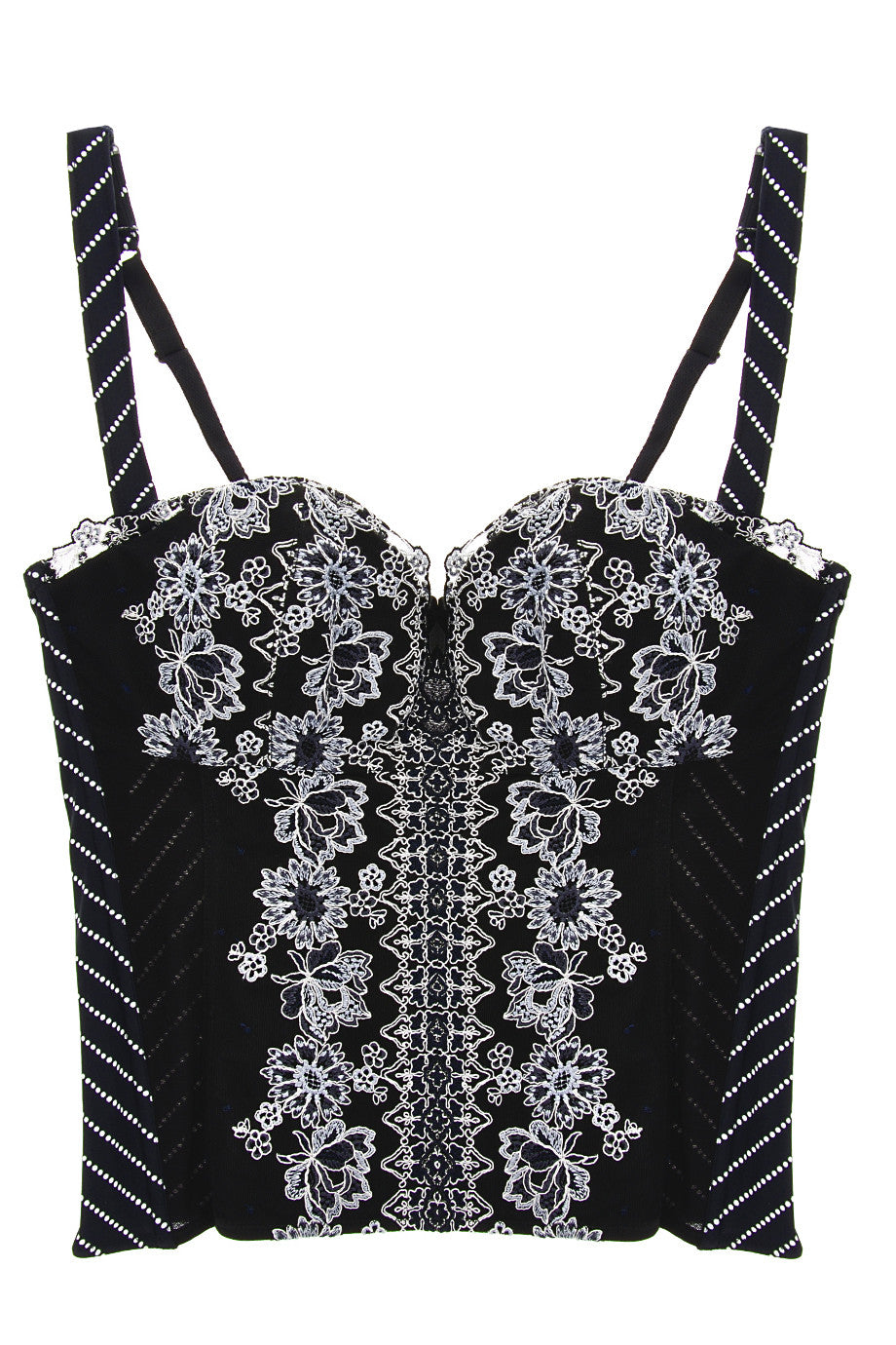 Μαύρος Κορσές - Cotton Club | Γυναικεία Εσώρουχα