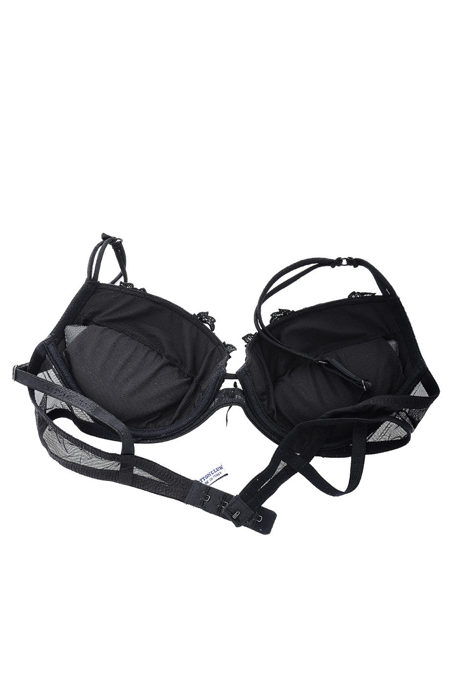 Mαύρο Σουτιέν με Δαντέλα - Cotton Club | Γυναικεία Εσώρουχα