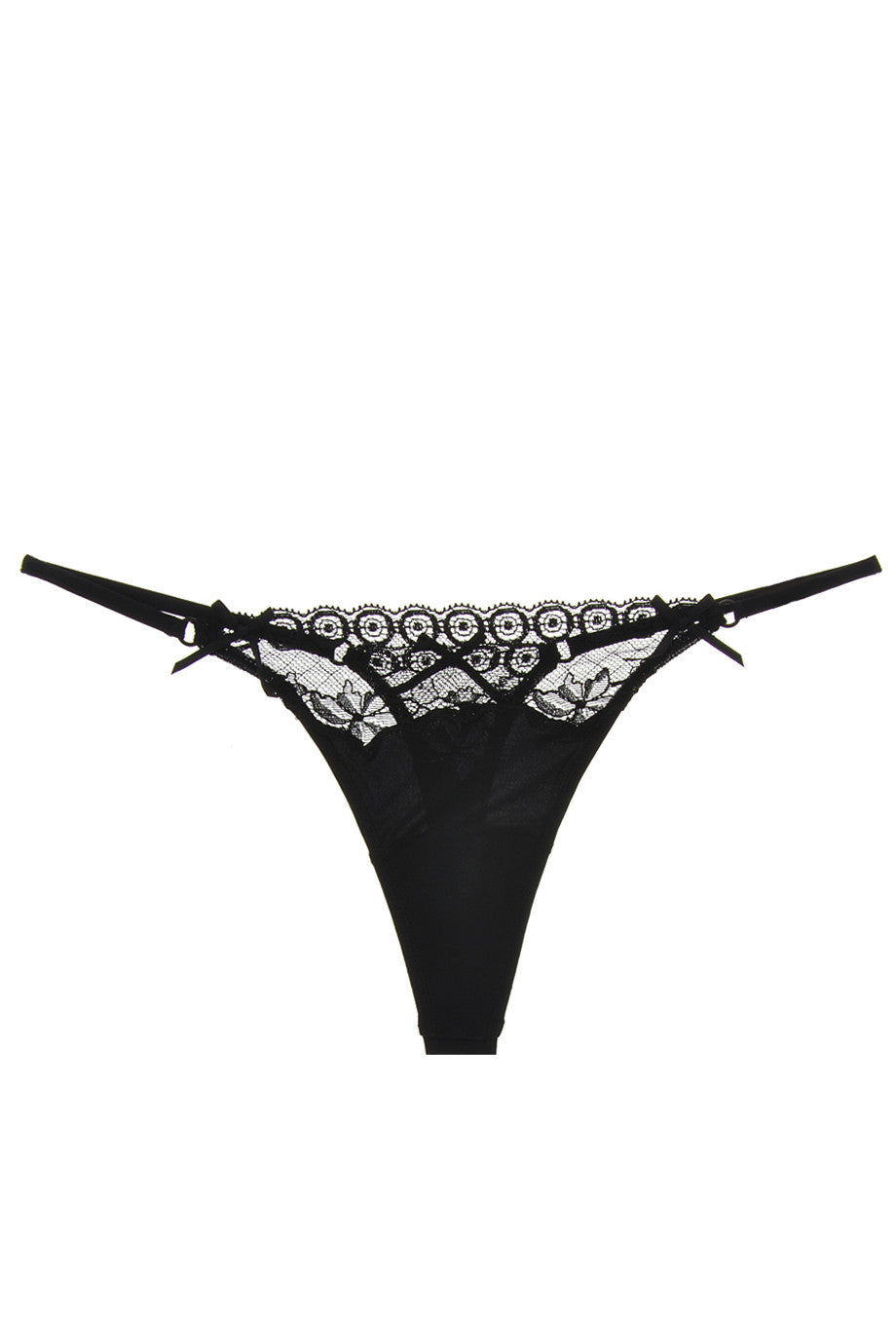 Μαύρο Στρινγκ Δαντέλα - Cotton Club | Γυναικεία Εσώρουχα
