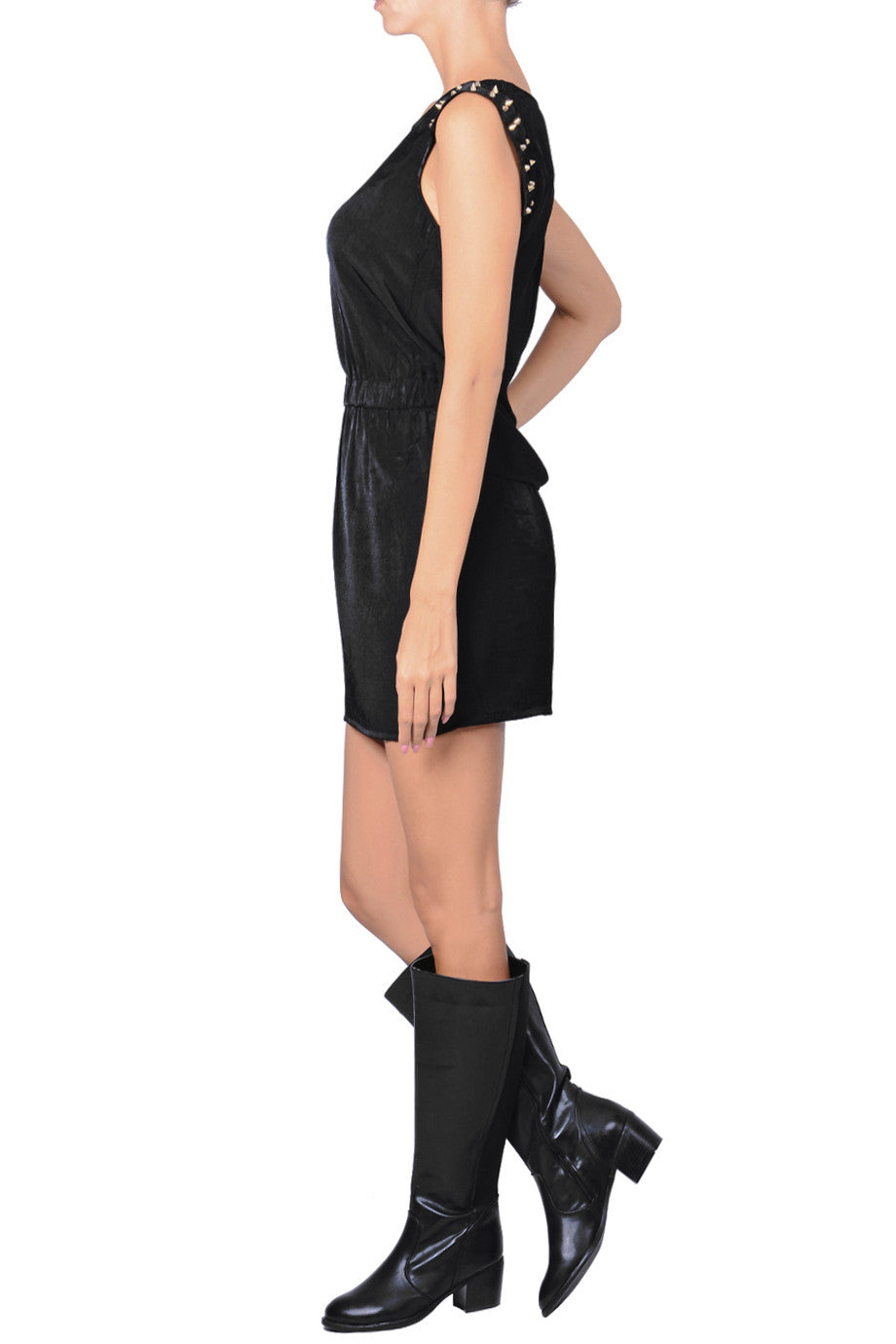 Κοντό Φόρεμα με Τρουκς | Φορέματα - C Block