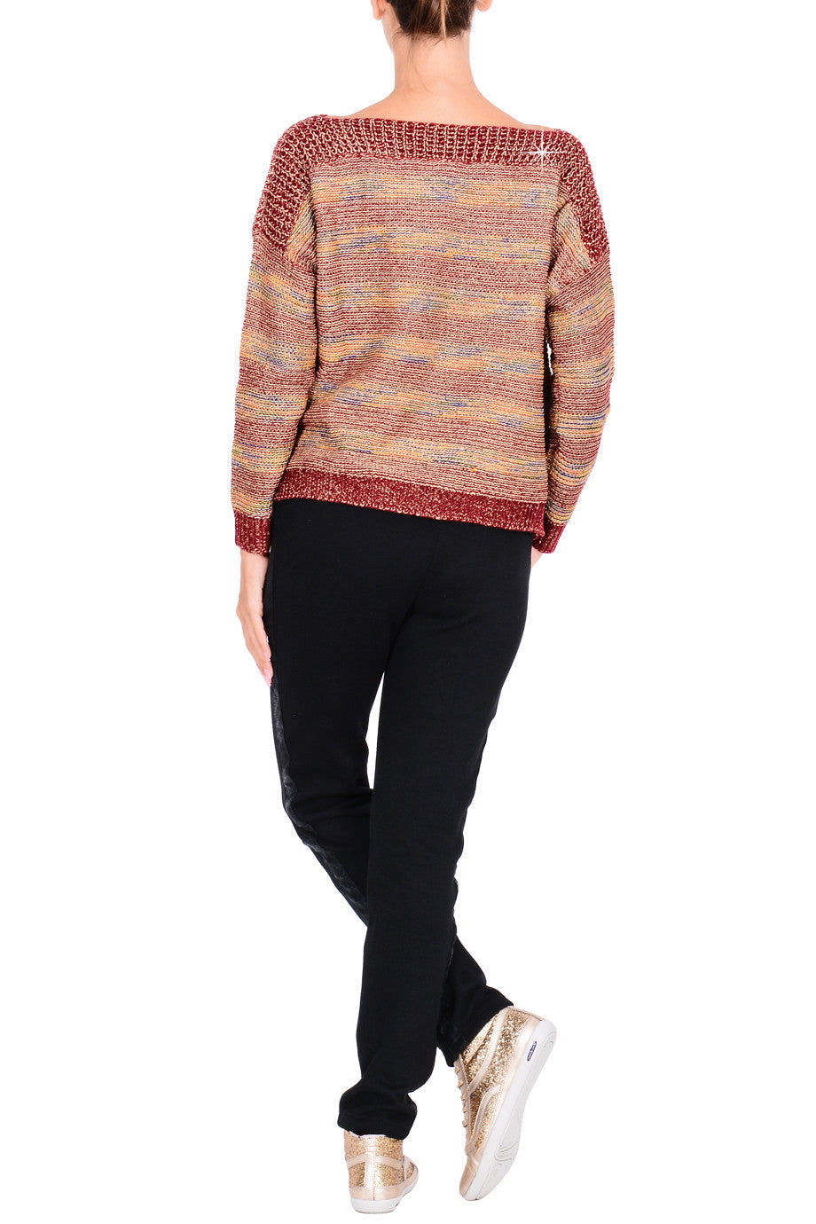 Πολύχρωμη Πλεκτή Μπλούζα | Γυναικεία Ρούχα