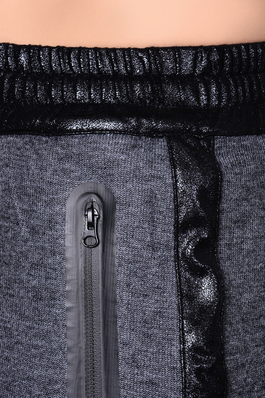 Γκρι Ελαστική Φούστα | Φούστες