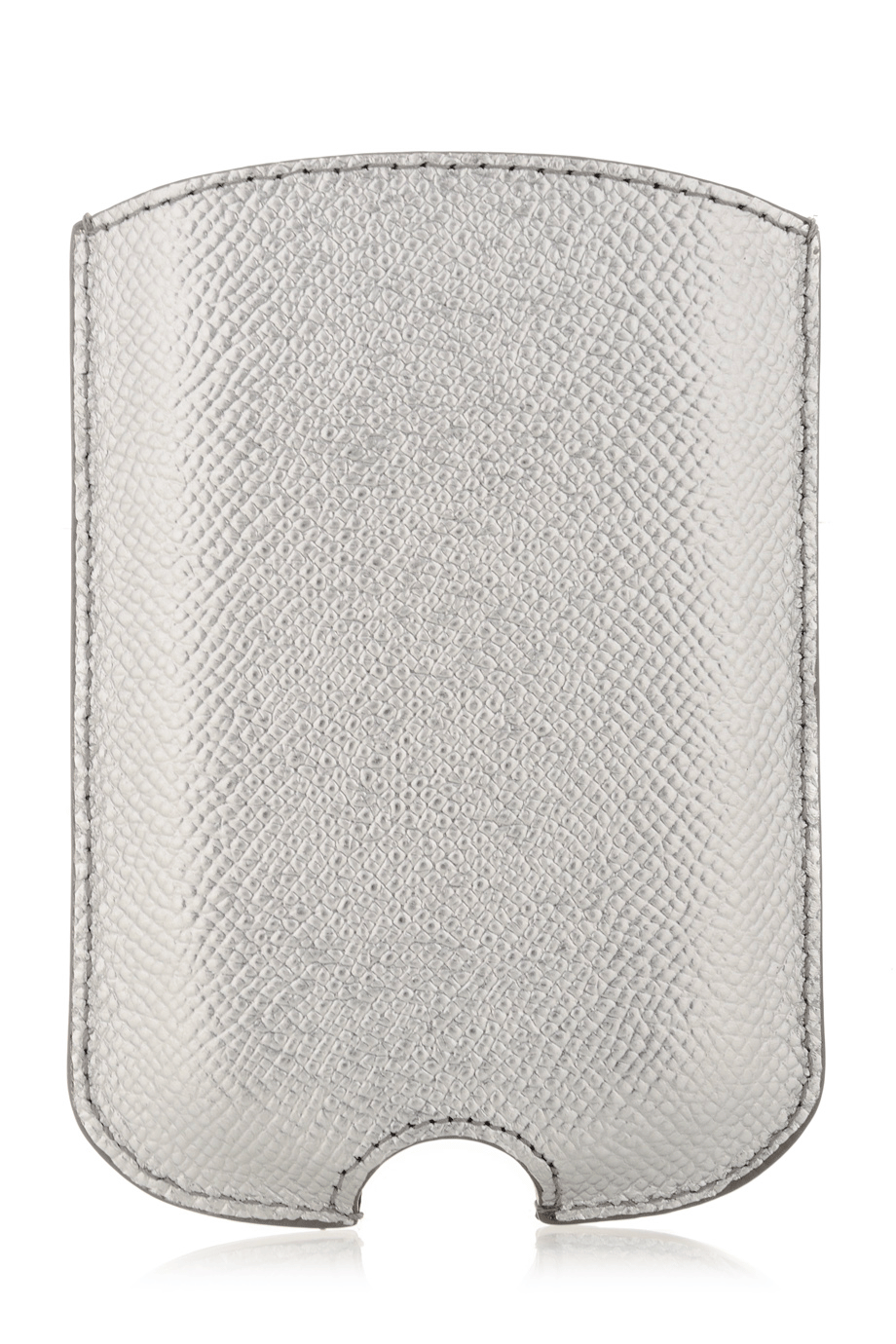 DOLCE & GABBANA - ARGENTO Ασημί Δερμάτινη Θήκη Κινητού Blackberry Samsung