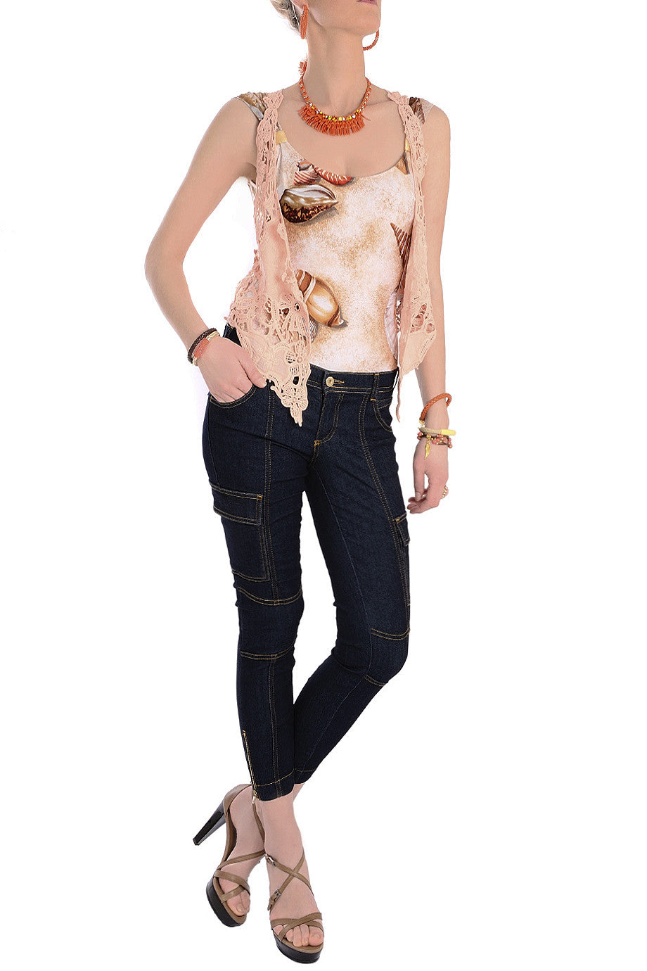 Τζιν με Ραφές | Γυναικεία Παντελόνια