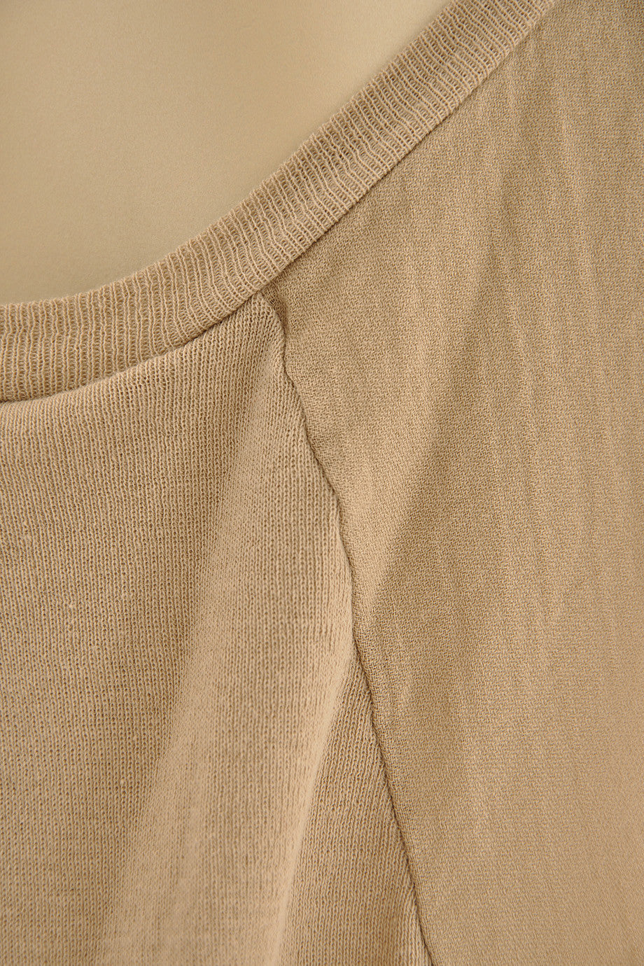 Μπεζ Αμάνικο Τοπ | Γυναικεία Ρούχα