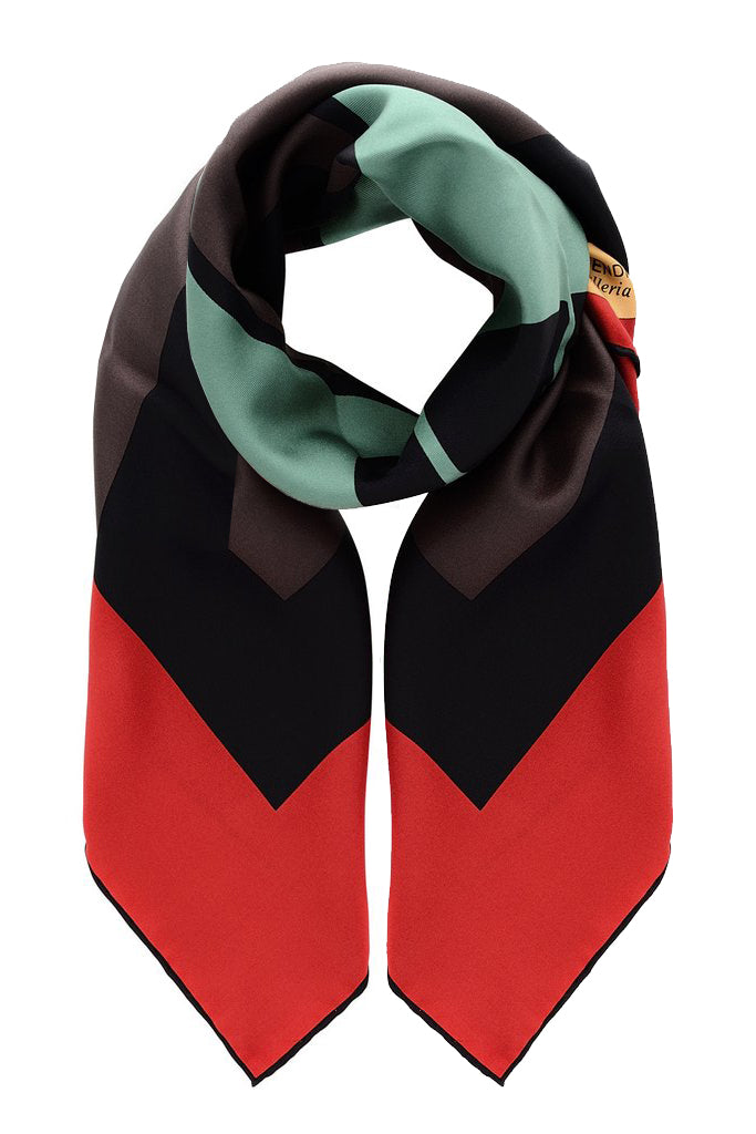 HORSE WARHOL Μεταξένιο Φουλάρι με Σχέδιο