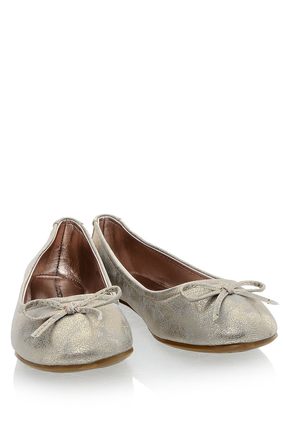 Χρυσαφί Μεταλλιζέ Μπαλαρίνες - Francesco Milano | Γυναικεία Παπούτσια