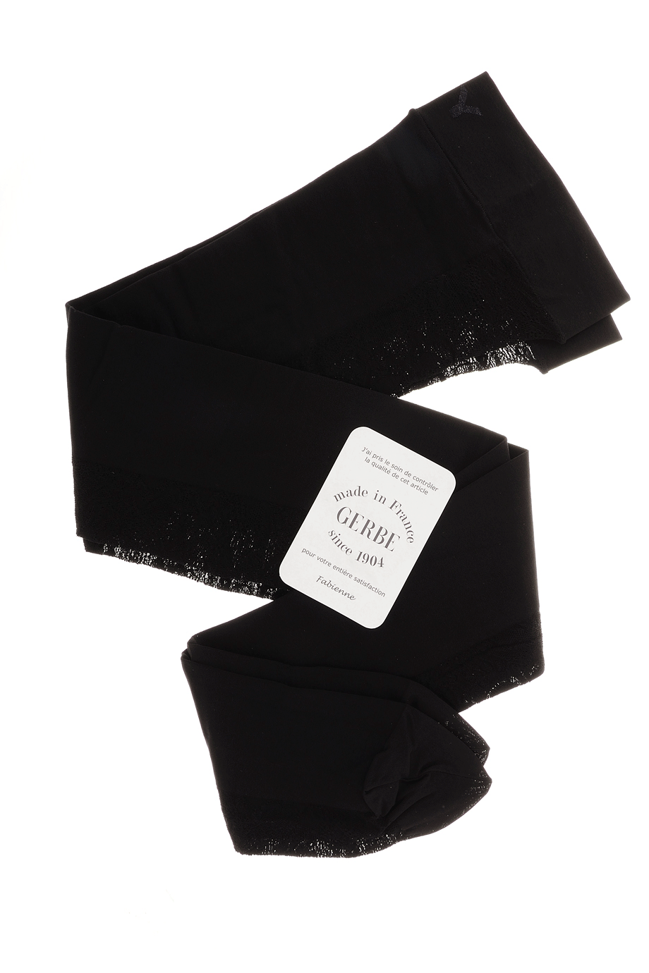 GERBE IMPREVU Μαύρο Καλσόν Δαντέλα