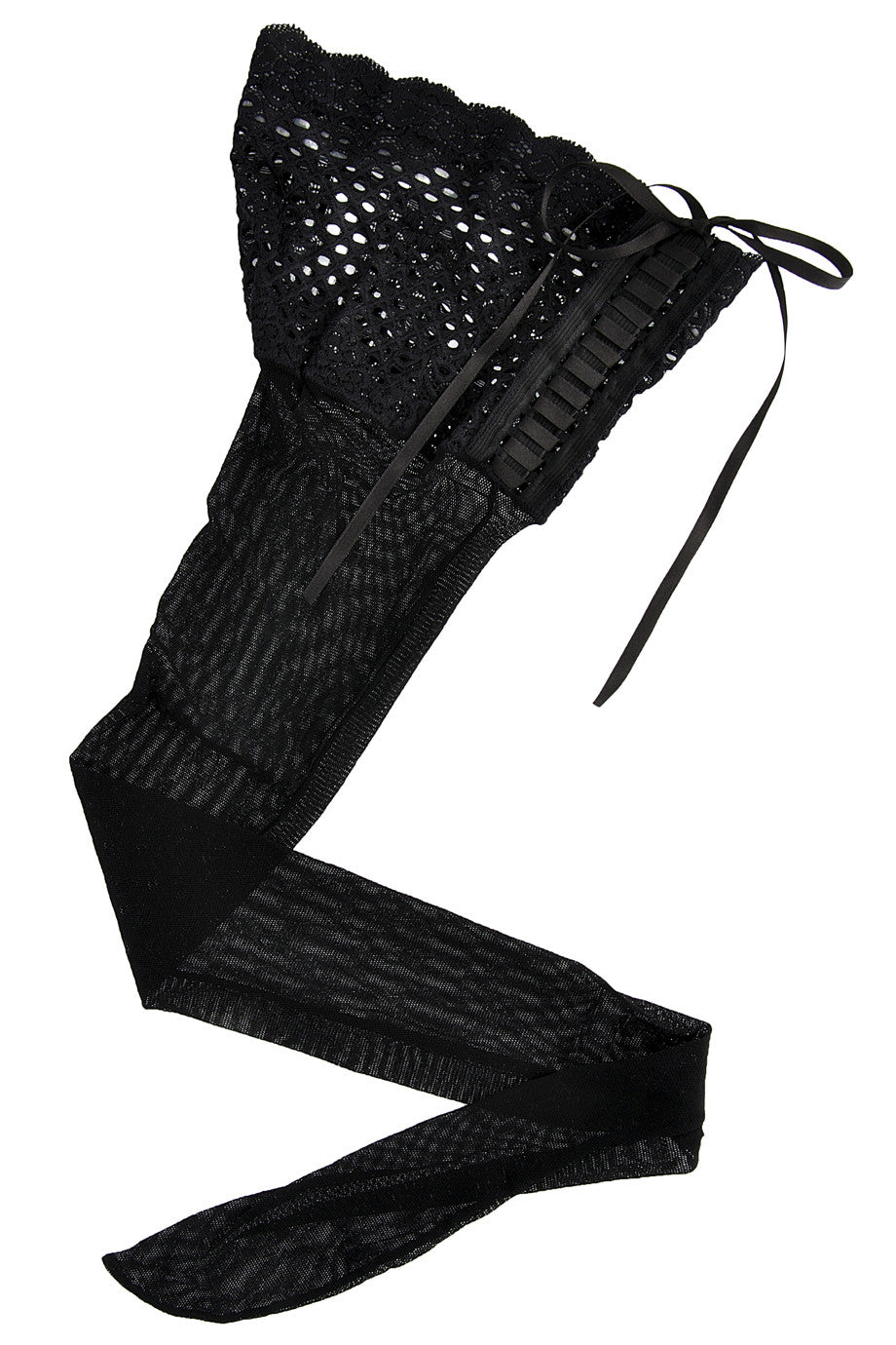 Μαύρες Καλτσοδέτες Δίχτυ HYD