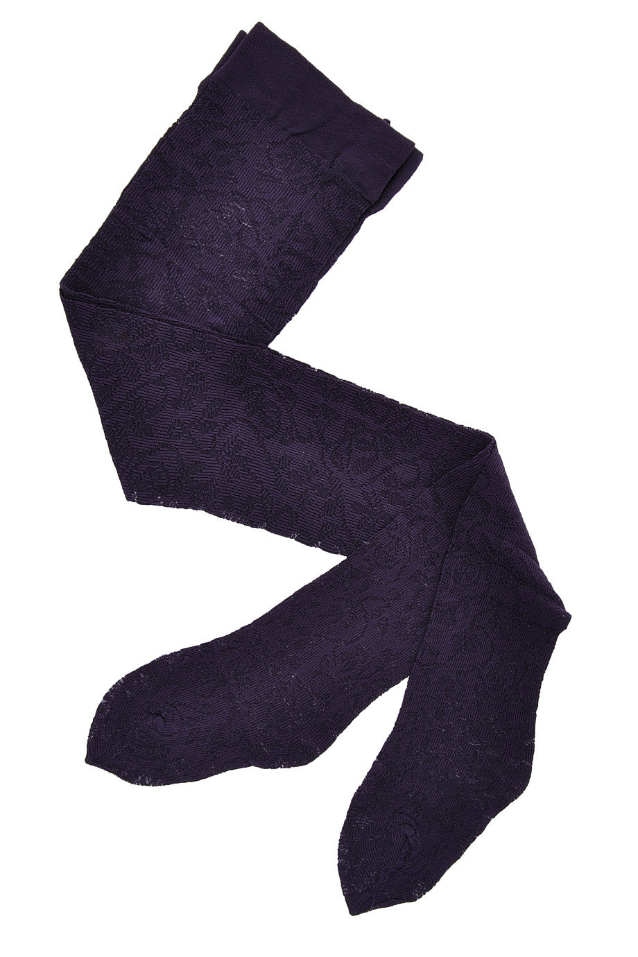 HYD NICE Μοβ Καλσόν με Σχέδιο