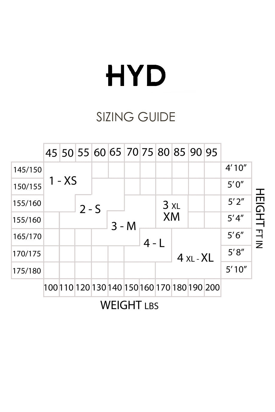 HYD WELLNESS Μαύρο Καλσόν